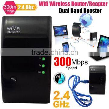 Alibaba China 300Mbps N 802.11 AP Wireless Wifi Router Repeater Range Extender Booster UK Plug Dual Band Booster