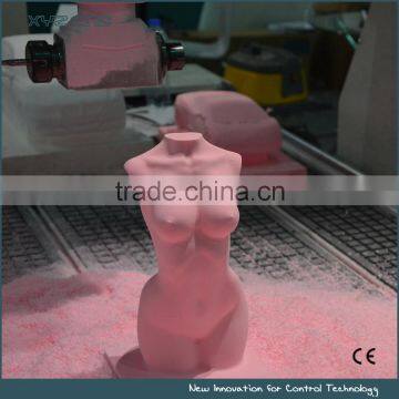 4 axis 3d cutter milling cnc router for foam mdf wood plastic aluminium