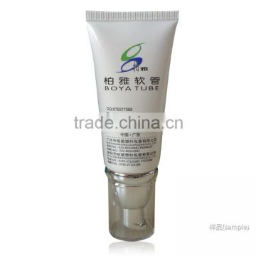 Guangzhou Cosmetic Tube with Pump Cosmetic Airless Tube                        
                                                Quality Choice