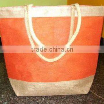 REUSABLE UPMARKET JUTE SHOPPER BAGS