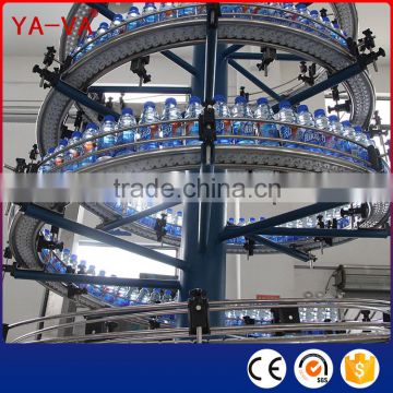 Width Adjustable International Curve Conveyor to Transporting PET Bottles