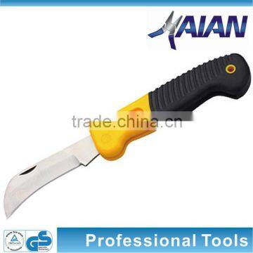 Stainless Steel Electrician's Knife With Wooden Handle or Plastic Handle photo-5