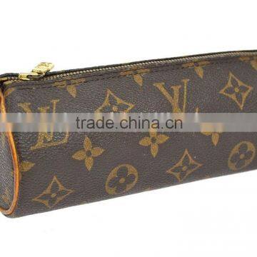 Cosmetic hand bag pouch,Cylinder style pencil case bag