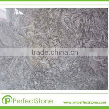 Sale China King Flower grey cool vein marble slabs best for senior design