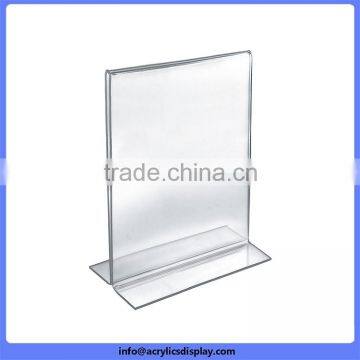 China Manufacture Hot Sale Promotion Elegant Acrylic Sign Holder Block