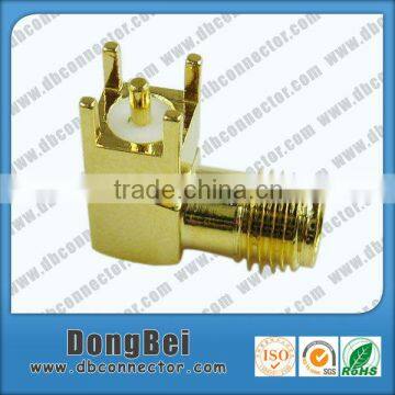 hot sale 90 degree coaxia cable rg6 with sma connector db002 from dongber factory