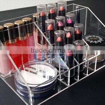 Girl's Plexiglass Storage Box Cosmetic Organizer Tray