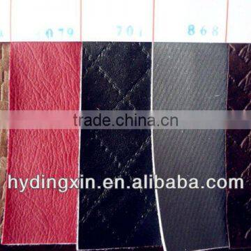 PVC Leather Textile Fabric for Car Seat / Bags