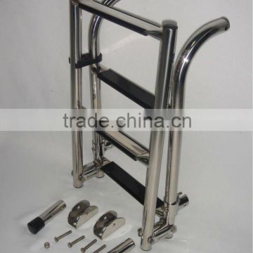 Stainless Steel SS boat marine Folding Ladder