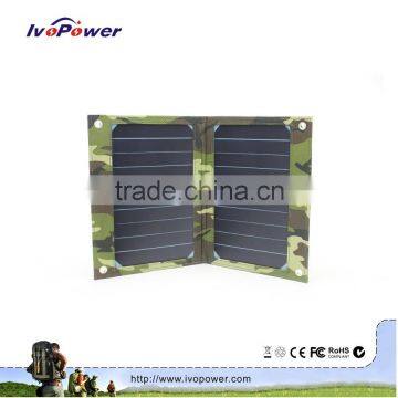 2016 Top Selling Solar Power Bank 10 Watt Solar Charger Mobile Solar Travel Charger Adapter photo-3