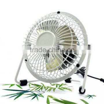 4 Inch USB Mini Small Cool Metal Desk Fan photo-5