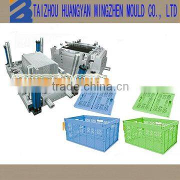 china huangyan injection crate with cap mould manufacturer