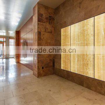 Four seasons hotel floor designs straight veins chinese honey onyx