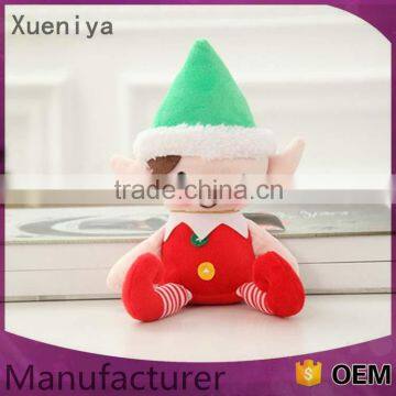 China Toy Factory Kids Toys Wholesale Custom Plush Christmas Elf