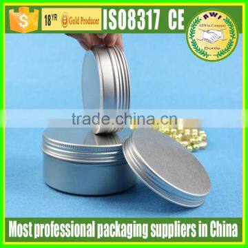 shijiazhuang 5g aluminium cosmetic jar 5ml lip balm container