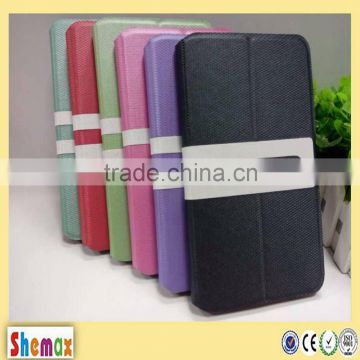 New arrive leather flip wallet case for lenovo a5000,Cover for lenovo a5000