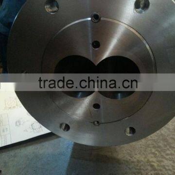 parallel twin screw and cylinder with bimetallic treatment