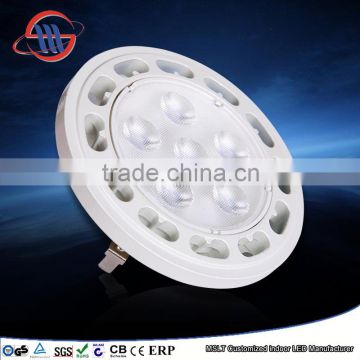 Haining Mingshuai led spotlight AR111 LED lamp G53 11W 550lm 2835 SMD TUV CE RoHS