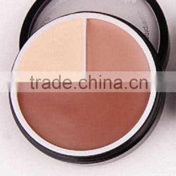 Music Flower Whitening Hydrating Concealer Cosmetic Waterproof Long Lasting 3color in 1 Concealer Palette photo-3