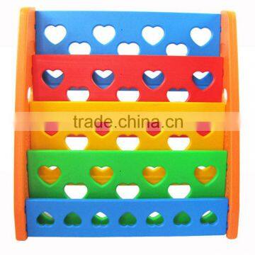 Plastic blow molding bookshelf