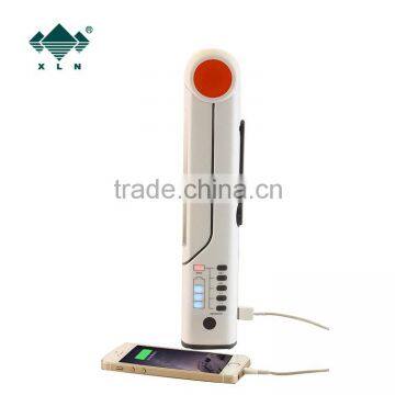 High power solar led table lamp with radio and flaslight