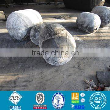 pipeline blocking rubber airbag for natural gas pipeline