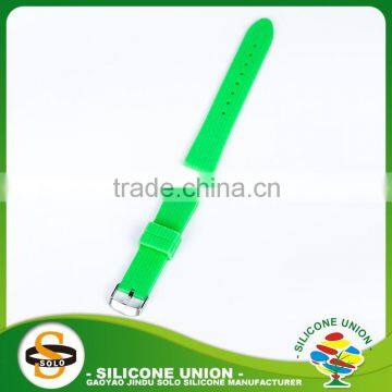 Silicone most fashionable wholesale competitive price watch strap