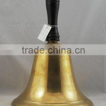 7" dia brass handle bell A8-012 brass church bell big brass bell(A199)