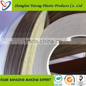 door cabinet plastic strip edgebanding profiles for table