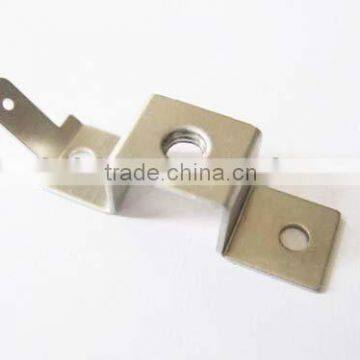 China Customized Stamping Nonstandard Stainless Steel Angle Bracket photo-2