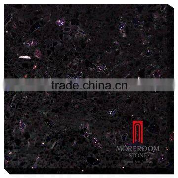 Wholesale and high polished cut-to-size purple diamend plate quartz