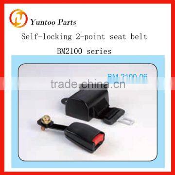 self-locking two point bus truck boat seat belt