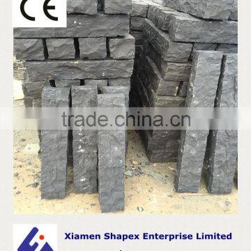 Absolute black granite pillar on sale