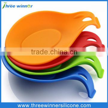 Audited Factory Sell silicone pot clip spoon holder promotion item