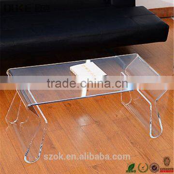 2015 modern design small acrylic coffee table wholesale