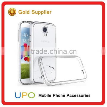 [UPO] Wholesale Ultra Thin Anti Scratch Transparent TPU PC Cell Phone Cover Case for Samsung Galaxy S4