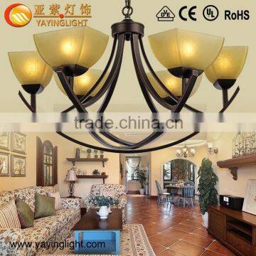 Modern hotel indoor bedroom wrought iron chandelier,Modern home decor chandelier