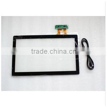 Transparent Projected capacitive 18.5 inch usb capacitive touch panel