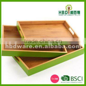 FDA Certificated Bamboo Serving Tray