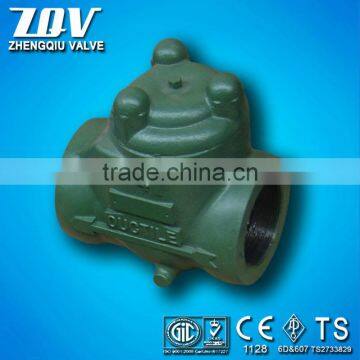 1" Ductile Iron 2000 PSI Thread Swing Check valve