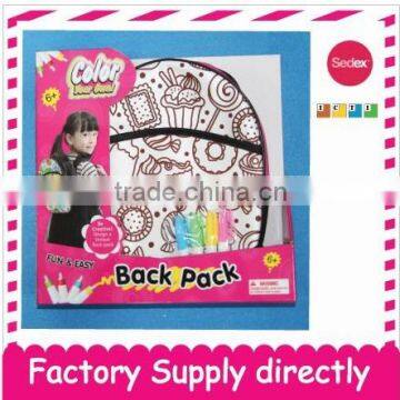 DIY Coloring Strong Waterproof Big for students, Backpack Bag
