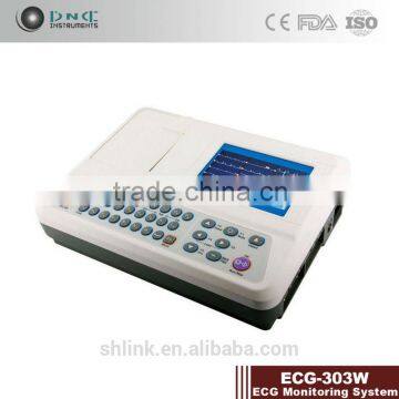 ECG-303W ECG Monitoring system with color display ECG Monitor