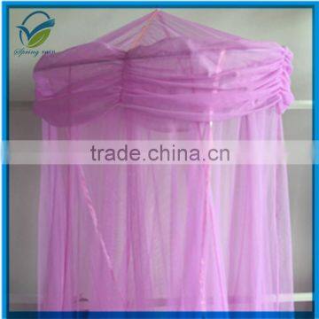 New Round Purple Queen King Size hanging Bed Canopy Mosquito Net Mosquito net for girls bed