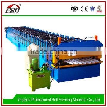 Double-layer sheet used roll forming machine