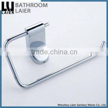 EconomicaEconomical European Style Covered Zinc Alloy Chrome Finishing Bathroom Sanitary Items Wall Mounted Toilet Paper Holder photo-4