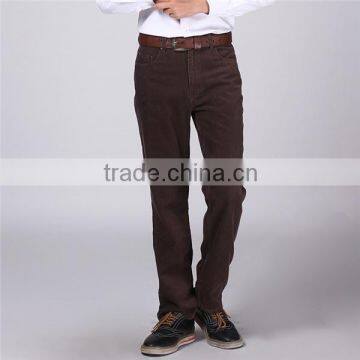 Wholesale Colorful Cotton Cheap High Waist Corduroy Pants photo-3