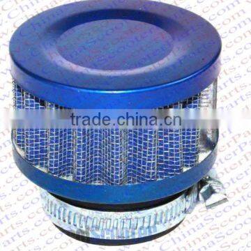 44MM Air filter Blue Grid Blue Cap Mini Moto Dirt Pit Bike ATV Quad Scooter Buggy Pocket Parts