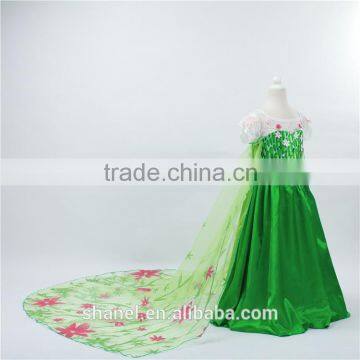 2016 Halloween Popular Frozen Elsa Dress Wholesale Children Girl Dress photo-3