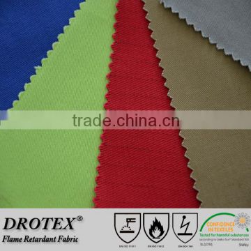 EN11611 EN11612 NFPA2112 NFPA70E ASTMF1506 anti-arc fire resistant workwear flame retardant anti-static fabric