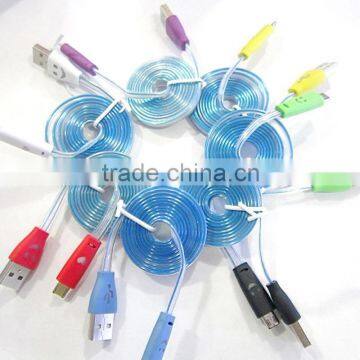 Micro Usb Data Cable With Charging and Data Transferring Function With LED Lighting photo-2